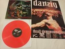 DANZIG Thrall Demonsweatlive vinyl LP red w/ POSTER Misfits Samhain