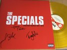 The Specials Protest Songs Yellow Vinyl LP Signed Terry Hall