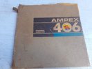 1 X USED -AMPEX MASTERING AUDIO TAPE 406' 16 or 18'' REEL to REEL
