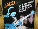 LP 33 tours Jaco Pastorius / Pat Metheny / Bruce Ditmas / Paul Bley ‎– Jaco Labe