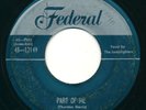 LAMPLIGHTERS - Part Of Me / Turn Me Loose - FEDERAL - Doo Wop R&B 45