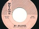 SATINTONES - My Beloved / Sugar Daddy - MOTOWN - Doo Wop 45