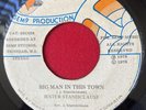 Roots JESTER STANISCLAUSE Big Man in this Town 45 Jah I Thank Thee  7