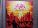 Nuclear Assault Game Over Orange And Clear Splatter With Poster vinyl