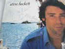 STEVE HACKETT 'CURED' LP  UK CHARISMA 1981 LYRIC INNER GENESIS SIGNED COVER