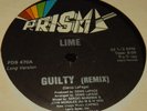 SEALED VINYL RECORD - LIME GUILTY REMIX LONG & SHORT VERSION PDS-470 Electronic