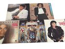 Michael Jackson Vinyl Record Bundle x5 Thriller Off The Wall Bad Dangerous #127