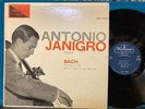 ANTONIO JANIGRO BACH SUITES FOR CELLO #4 + #5 NM- 1955 LP WESTMINSTER XWN 18073