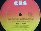 Men At Work Sail To You Australia pressing 12'' vinyl single Lp 1985 OZ rock