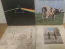 PINK FLOYD 4lp- Dark side,  Atom Heart,relics UK,wish you all first us press vg+