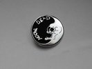 Pin de plata DEAD MOON - SILVER Pin - rock - punk garage rock and roll