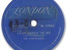 Rare 1959 The FLEETWOODS Pop Vocal 78 RPM Record. Come Softly to Me