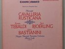 MASCAGNI CAVALLERIA RUSTICANA TEBALDI BJOERLING BASTIANINI VINYL 2-LP SET 105