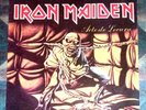 IRON MAIDEN Acto de Locura URUGUAY EX PROMO  B&W BACK Piece of mind NWOBHM