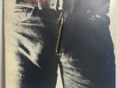 Rolling Stones Sticky Fingers Vinyl Record LP USA 1972 Zipper First Us Press Ex