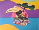 Monster Rally ‎– Flowering Jungle Vinyl, LP, Album, Limited Edition, Blue/Purple