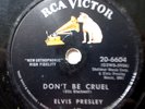 ELVIS PRESLEY Hound Dog / Don't Be Cruel Early RCA 78 1956 VG #E54