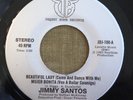 JIMMY SANTOS Beautiful Lady/Everybody Sing Desert Bone JDJ-10-A Soul Funk 45 VG