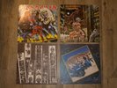 Vinyl Iron Maiden 2x Number of the Beast, Somewhere in Time, Original 80er Jahre