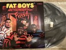 Fat Boys Are You Ready For Freddy 12” LP Vinyl  Record A Nightmare On Elm Street