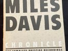 JERRY WEIST ESTATE: CHRONICLE: THE COMPLETE PRETIGE RECORDINGS MILES DAVIS 12 LP