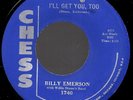 BILLY EMERSON   SINGLE CHESS  