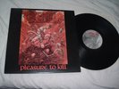 KREATOR Pleasure To Kill '86 LP ORIGINAL US Combat Military label press NMint