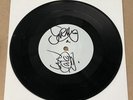 Feeder - Signed Down By The Rover RARE Test Press White Label 7 Inch Vinyl