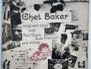 CHET BAKER SINGS AND PLAYS 1st Pacific Jazz 1202 LP DG Mono Russ Freeman VG