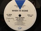 When In Rome 12” The Promise - VG+ Promo