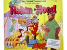 Walt Disney Productions' Story and Songs from Robin Hood LP w/Booklet Disneyland