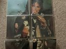 Michael Jackson-5 X Shaped Picture Pic Disc Vinyls-limited-souvenir Singles Pack