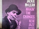 Jackie McLean - Makin’ the Changes - New Jazz - Original - 1960