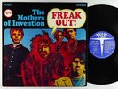 Mothers Of Invention w/ Frank Zappa - Freak Out  2xLP - Verve VG++ Autograph