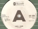 BOBBY HUTTON Lend A Hand WILLIE HUTCH Love Runs Out ABC  NORTHERN SOUL UK 45