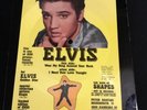 ELVIS PRESLEY RARE SHAPED PICTURE DISC.GERMAN PROMO 1987.