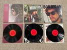 Bob Dylan Vinyl Records x3 Blood on the Tracks, Desire, Infidels, EX/NM