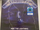 METALLICA RIDE THE LIGHTNING Limited Walmart Edition Electric Blue Vinyl NEW