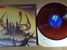 Scorpions-Lonesome Crow-1972 Vinyl Golden Brown Translucent Textured England EX