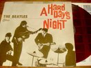 The Beatles A HARD DAY'S NIGHT  Japanese RED colored vinyl LP Odeon pressing