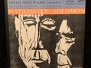 GREGOR PIATIGORSKY cello - BEETHOVEN Sonatas & Var - SOLOMON, FOSS - RCA 3LP BOX