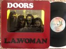 THE DOORS LA WOMAN '71 US ELEKTRA DIE CUT ROUNDED 1ST PRESS CRUCIFIX SLEEVE NM-