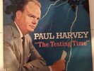 PAUL HARVEY THE TESTING TIME 1959 ANTI COMMUNIST W-3094 LP Signed