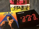 The Police vinyl albums - Synchronicity, Ghost in the Machine, Zenyatta Mondatta