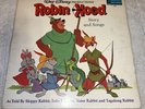 Walt Disney's Robin Hood Story And Songs Album LP Vinyl Record 