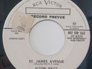 Rare 50's Popcorn Country Bop 45 Elton Britt St. James Avenue Uranium Fever VG+