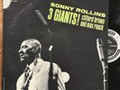 Sonny Rollins 3 Giants EX  Prestige Lp Clifford Brown Max Roach