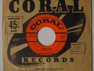 HEAR Johnny Burnette 45 Tear It Up / Undecided CORAL rockabilly rocker VG+