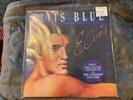 Elvis Presley rare Elvis Blue + poster blue vinyl record Australia 1983