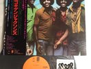 PROMO LABEL WITH MONOCHROME / THE JACKSONS / JAPAN WITH OBI